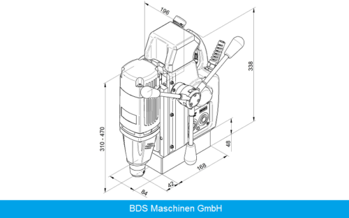 AutoMAB 350 Automatic Magnetic Drilling Machine