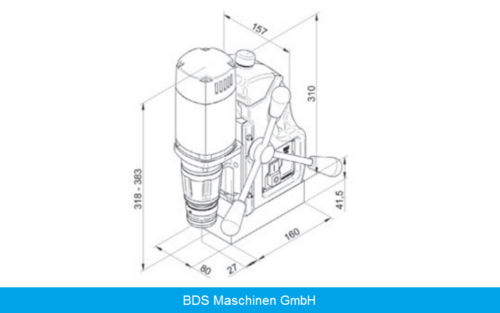 MAB 100 K Magnetic Drilling Machine