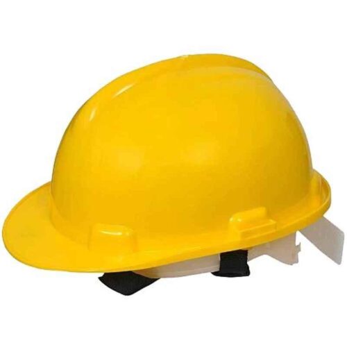 SAFETY HELMET YELLOW, RATCHET TYPE (28/ BOX)