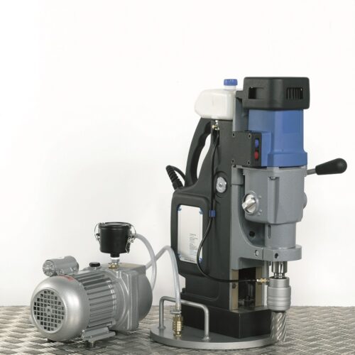 Vacuum plates for drilling non ferrous material with magnetic drill machine – ZAV